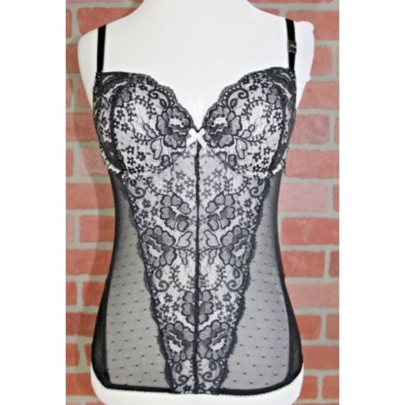 Victorias Secret Padded Crystal Studded Corset - Picture 1 of 8